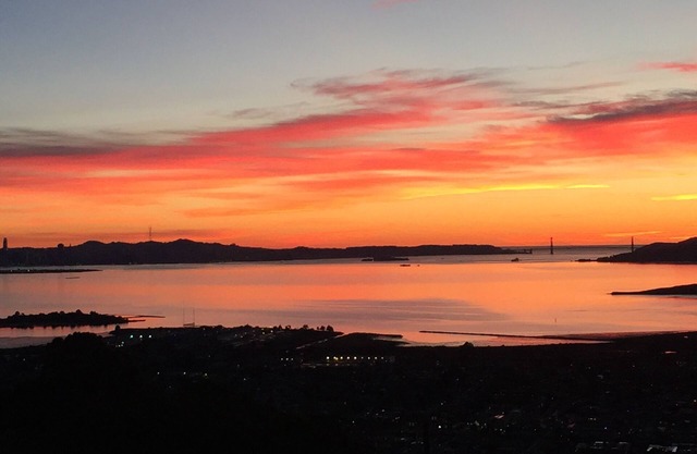 Panoramic Views of San Francisco in Berkeley Hills
