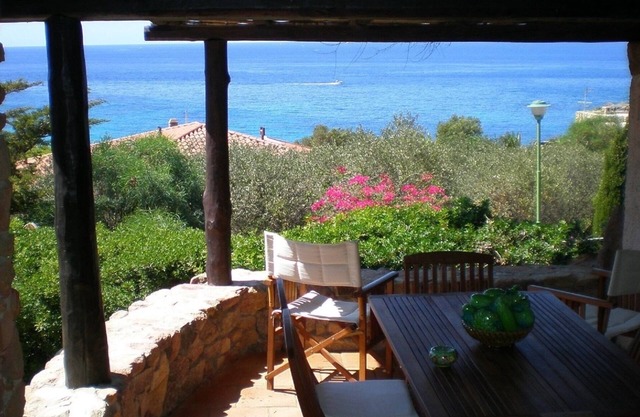 Panoramavilla auf dem Meer