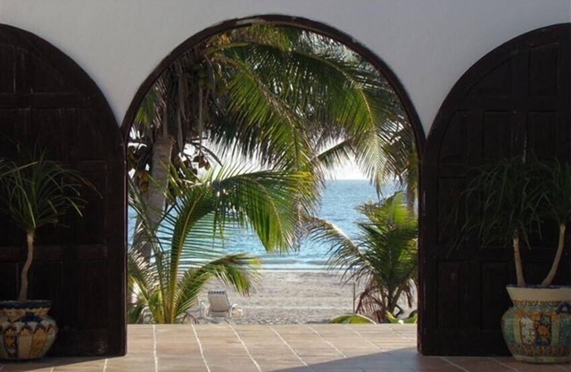 Paradies im Sian Ka'an Reservat - direkt am Strand