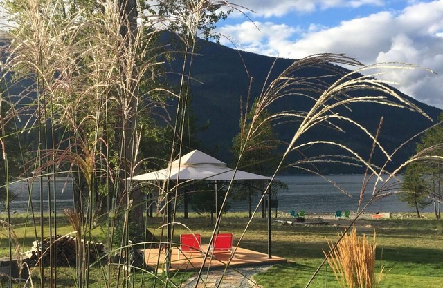 Paradies auf Kootenay See, nahe Nelson BC