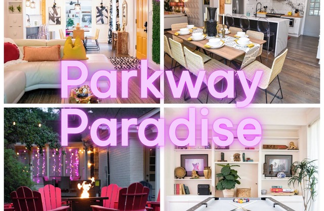 Parkway Paradise - 7 Beds 4 Bedrooms - Elegant and Spacious - Recently Updated