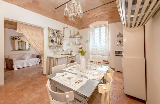 Patiohaus Balkon Shabby Chic zu Hause in Spello