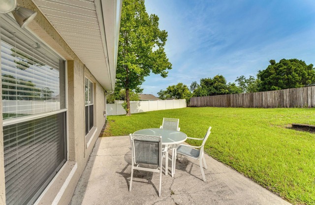 Patio, Yard & Grill: Deltona Vacation Rental!