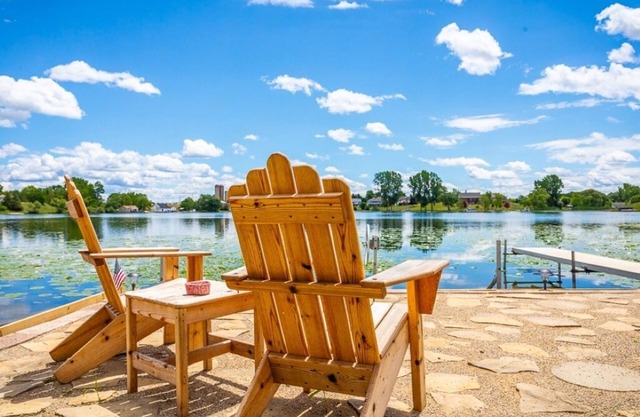 Peace & Tranquility on Private Stony Lake in the Irish Hills of Michigan.