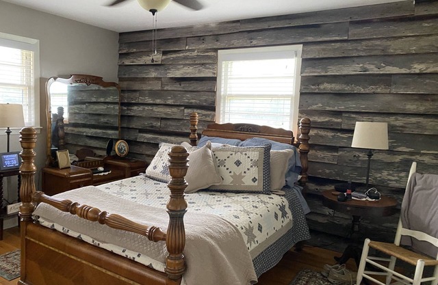 Peaceful 3 bedroom home with full basement on farm land