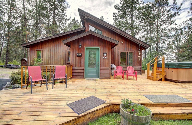 Peaceful and spacious home tucked away at the base of the Mission Mountains.