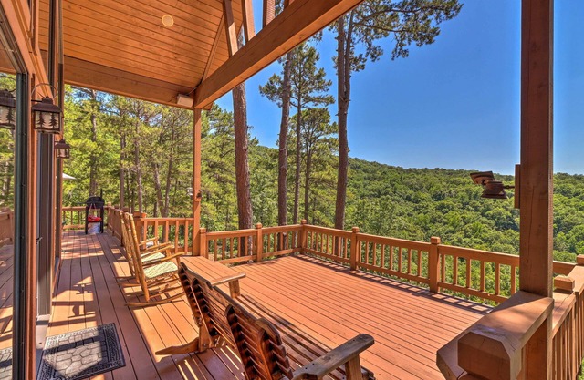 Peaceful Cabin w/ Deck + Scenic Mtn Views!