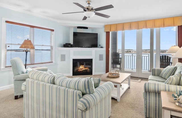 Große Bayfront Condo Downtown in der Nähe von Boardwalk, Strand, Private Pier zu Fisch Great Veiws