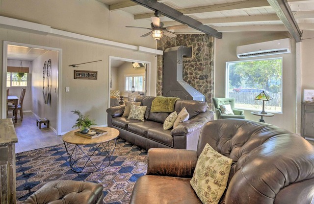 NEW! Peaceful Quilcene Riverfront Home w/ Hot Tub!
