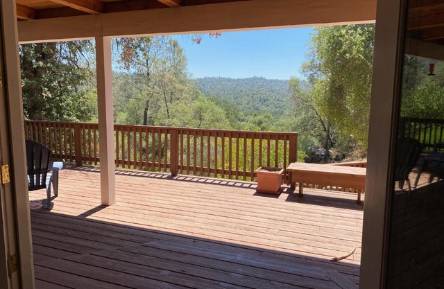 Peaceful & secluded, yet close to town.