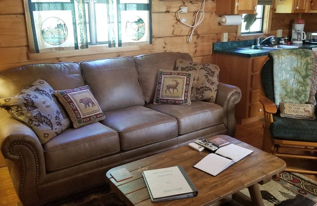 Peaceful Treasure 2-bedroom Riverfront Cabin in Franklin NC