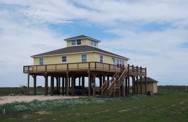 Pelican Point - nur wenige Schritte vom Strand entfernt.
