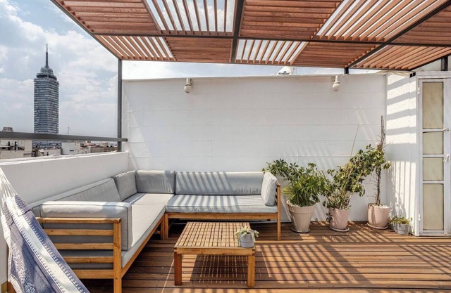 Penthouse in Centro Historico mit 2 Schlafzimmer / 2 Badezimmer und privater Terrasse