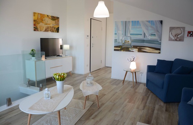 PENTHOUSE MARIS ALGHERO VIALE SARDINIA 104 LUXUSPENTHOUSE IN DER NÄHE DES STRANDES