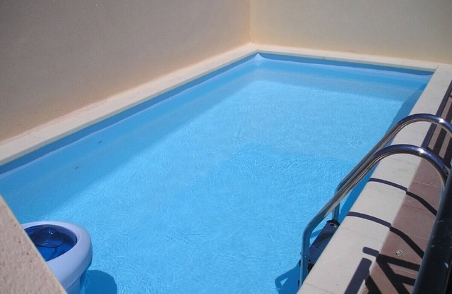 Penthaus-Ferienwohnung mit Dachterrasse und privatem Swimmingpool