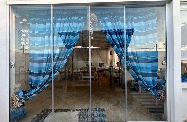 Penthouse mit Meerblick 3 Betten mit ausgestatteter Terrasse, Küchenzeile