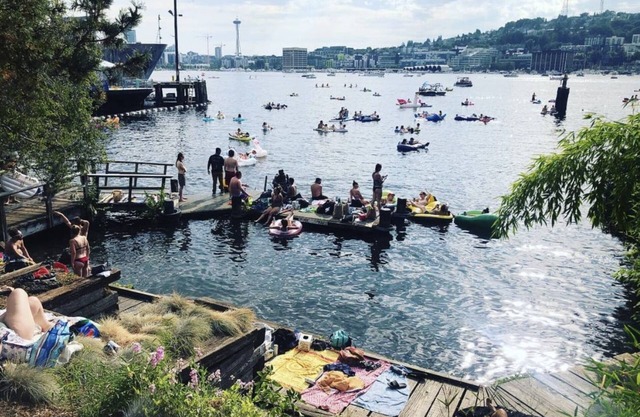 Perch - Lakeview Charm: Water | Space Needle | Fireworks