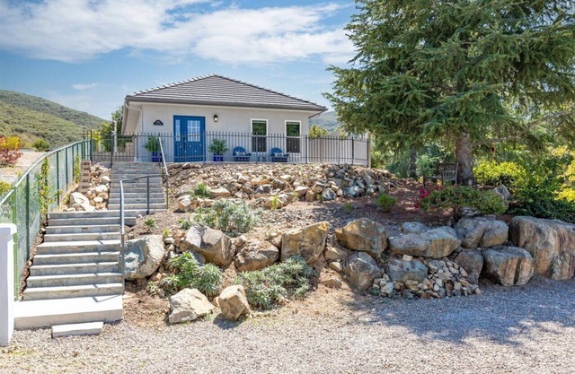 Perched atop the tranquil Lake San Marcos, Private and panoramic Views.