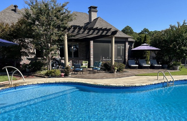 Perfect setting for viewing the solar eclipse.