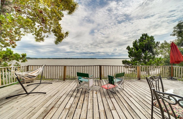 Pet-Friendly Checotah Home w/ Deck & Lake Views!