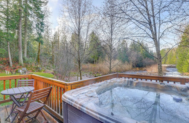Pet-Friendly Riverfront Cabin w/ Hot Tub