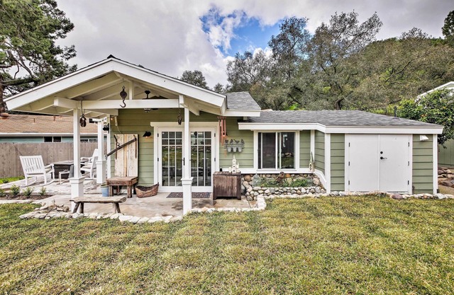 ¡NUEVO! Mascota amigable Trabuco Canyon Cottage w / Yard!