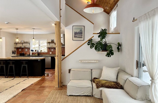Pet Friendly Waterville Valley Riverfront Home across from hiking/xc skiing (WB75V)
