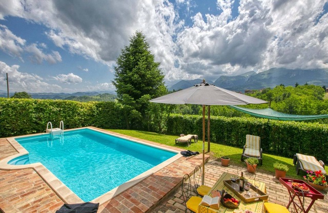 Villa in Amandola in der Nähe des Stadtzentrums