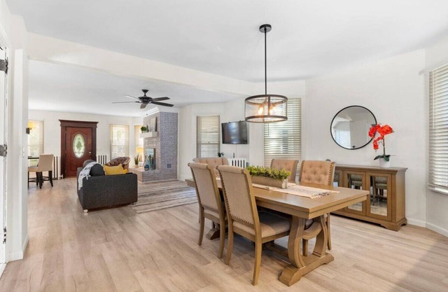 Pet Friendly w/fenced yard; 2BR 2BA Home includes HUGE porch, BBQ & game room!