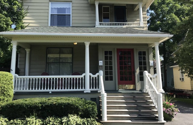 Pet friendly with fenced yard and deck