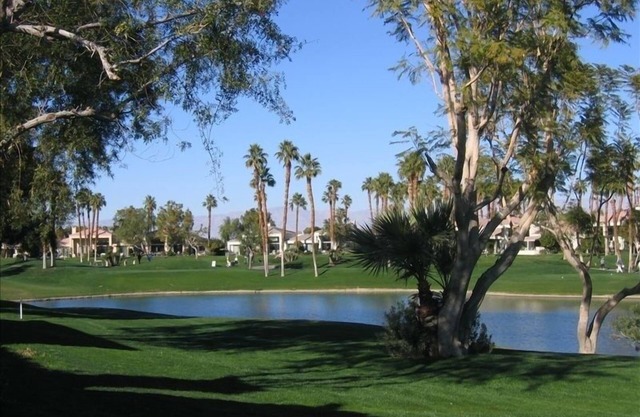 PGA West Palmer Golfplatz, 7. Fairway & Seeblick
