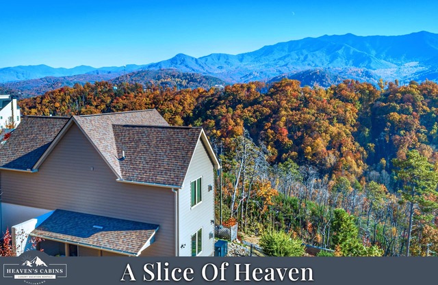 NEUE Luxus Mt. LeConte View 2/2 Cabin! RIESIGE Spielzimmer, 4 Decks 5 Kamine