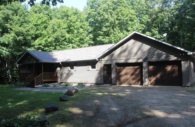 Abgebildete Felsen-Hütte