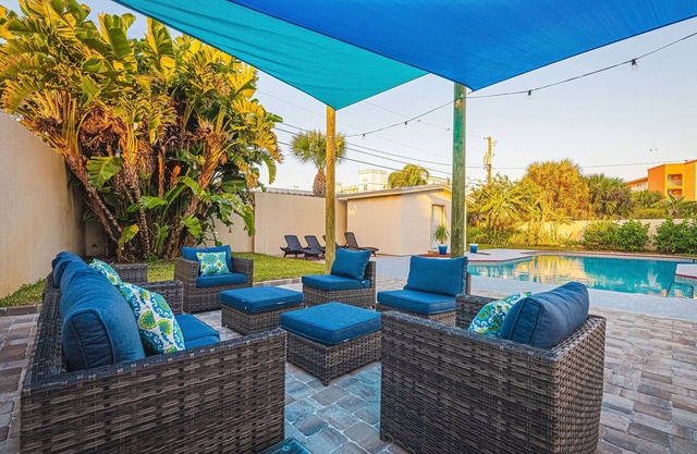 Pier Beach House! Heated Pool, Spa, Steps to Sand