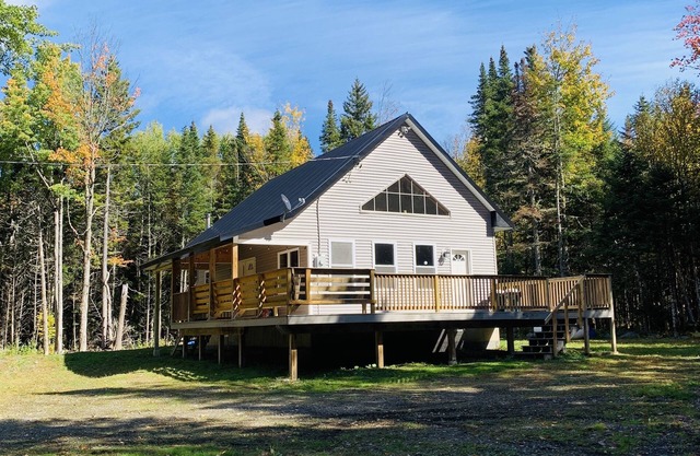 Pittsburg Cabin w / Direct ATV & Motorschlitten TrailAccess Hunting & Fishing Mekka