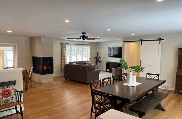 Plymouth , Elkhart Lake area home, private country setting and newly renovated