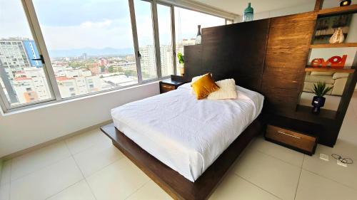 Polanco City View Apartment With Private Park