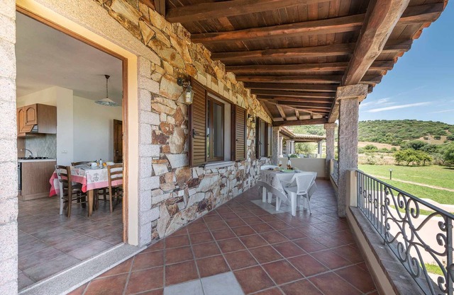 CASA POMPIA 1: Drei-Zimmer-Ferienhaus im Grünen, 6 Personen