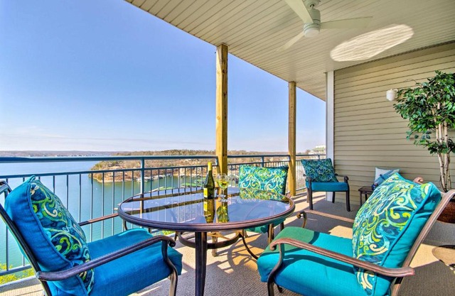 Pool Access, Water Views Lake Ozark Condo!