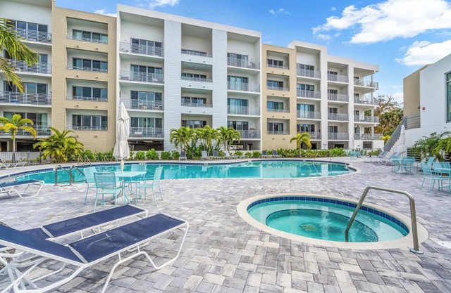 Poolside Oasis at The Strand by Downtown Sarasota