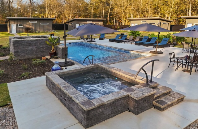 Poolside Paradise for Grown-Ups – Hot Tub, Fire Pit, and Chill Vibes- Home 3