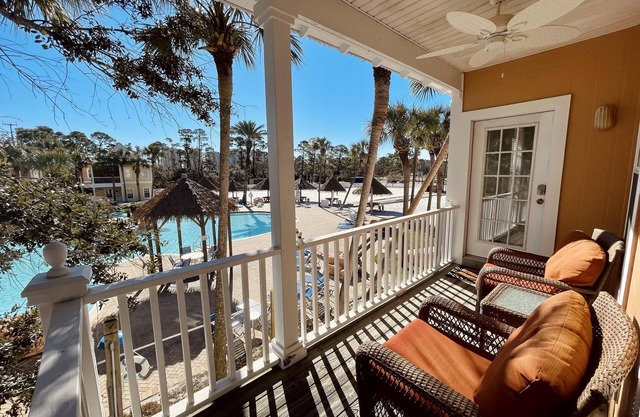 Poolside retreat 1BR/1BA condo