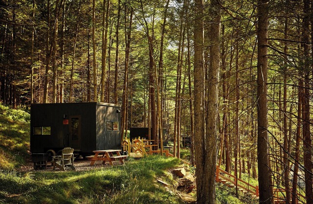 Postcard Cabins Western Catskills