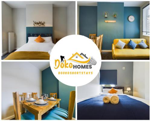 Pottery House - Stoke on Trent -Free parking - Central Location - Sleep 8