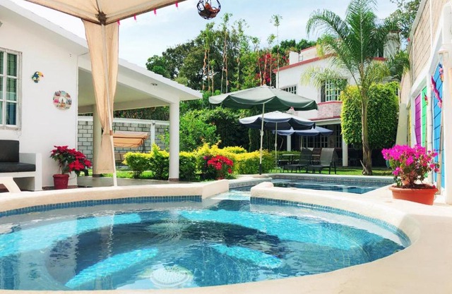 Preciosa Casa Maya Alberca y Jacuzzi Jiutepec Cuernavaca