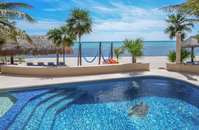 Bestes Haus am Strand für einen beheizten Pool! Nördlich von Tulum
