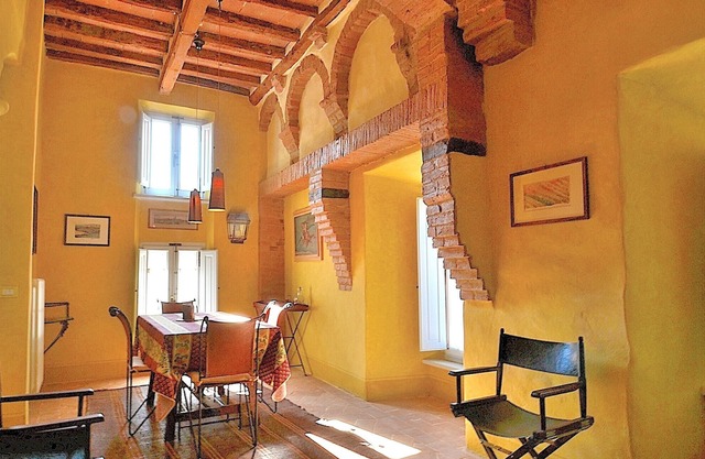 Prisca Haus in der Altstadt von Buonconvento (Val d'Orcia)
