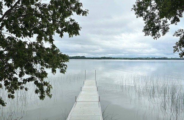 Private 9 acre Peninsula on Pelican Lake in Ashby.