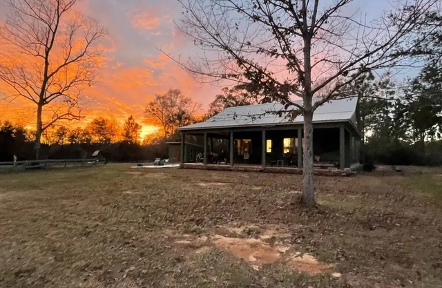 Private and peaceful setting surrounded by Longleaf Pines on the Perdido River