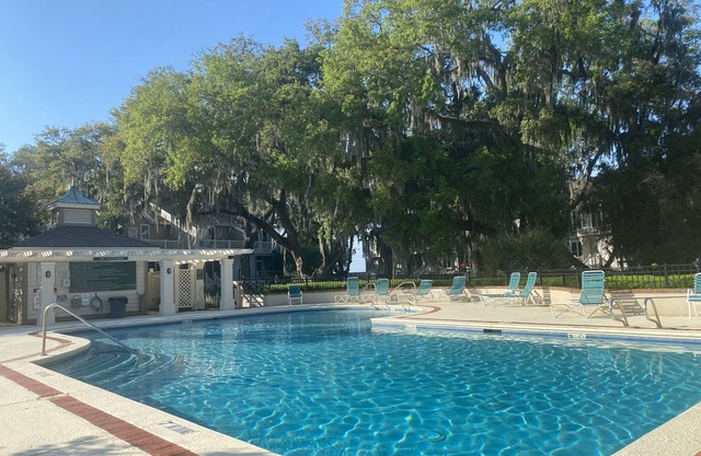 Private and quiet condo on North end of SSI. 30 day minimum.